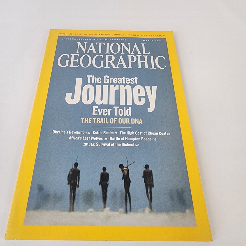 National Geographic Magazine March 2006 No‎ Insert